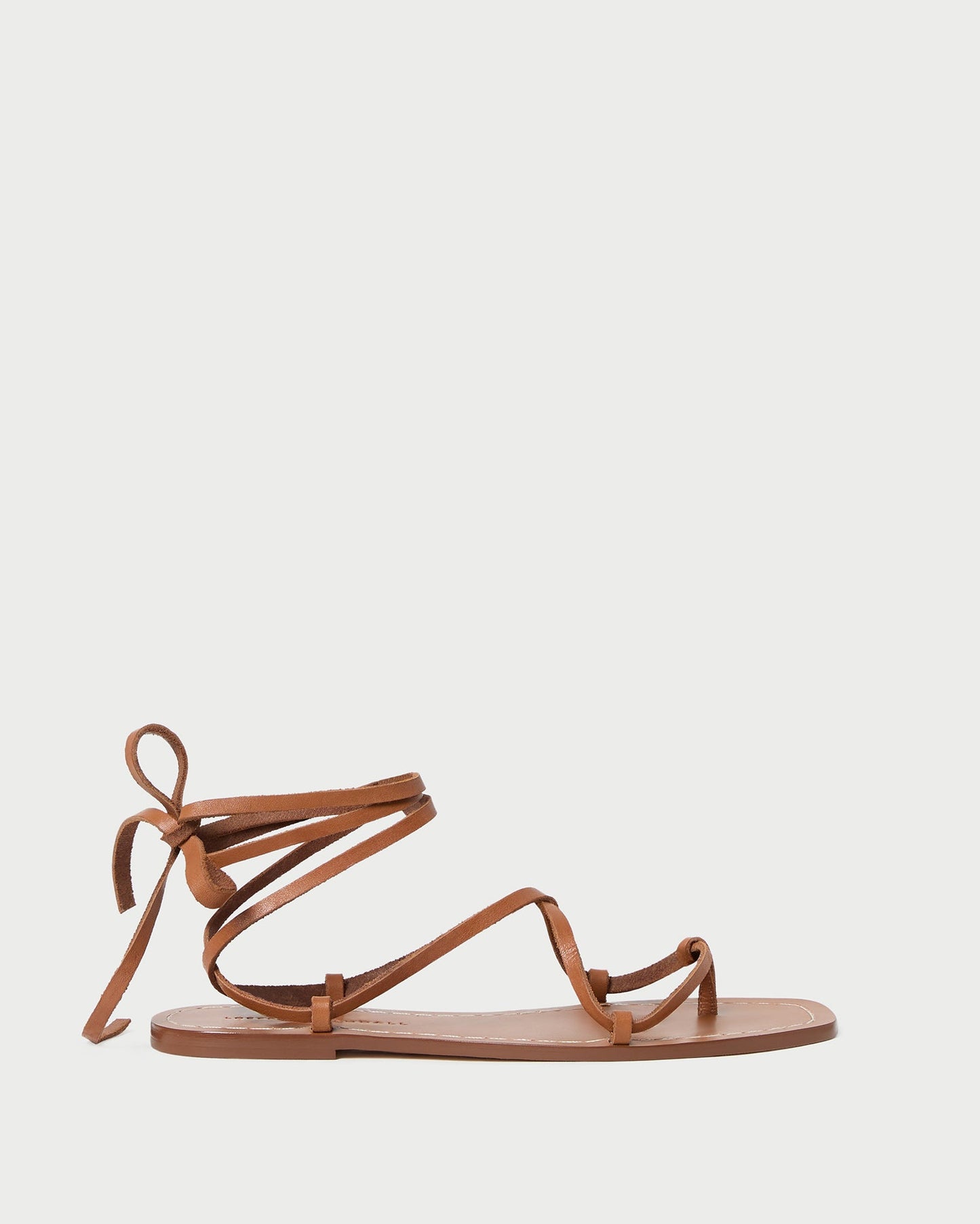 Sandale à lacets Lianna Cognac