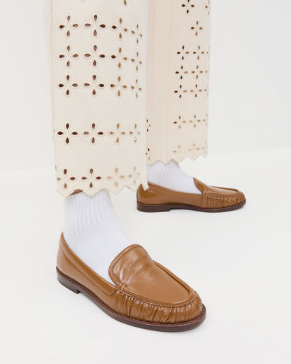 Mocassins en cuir Lucille Safari