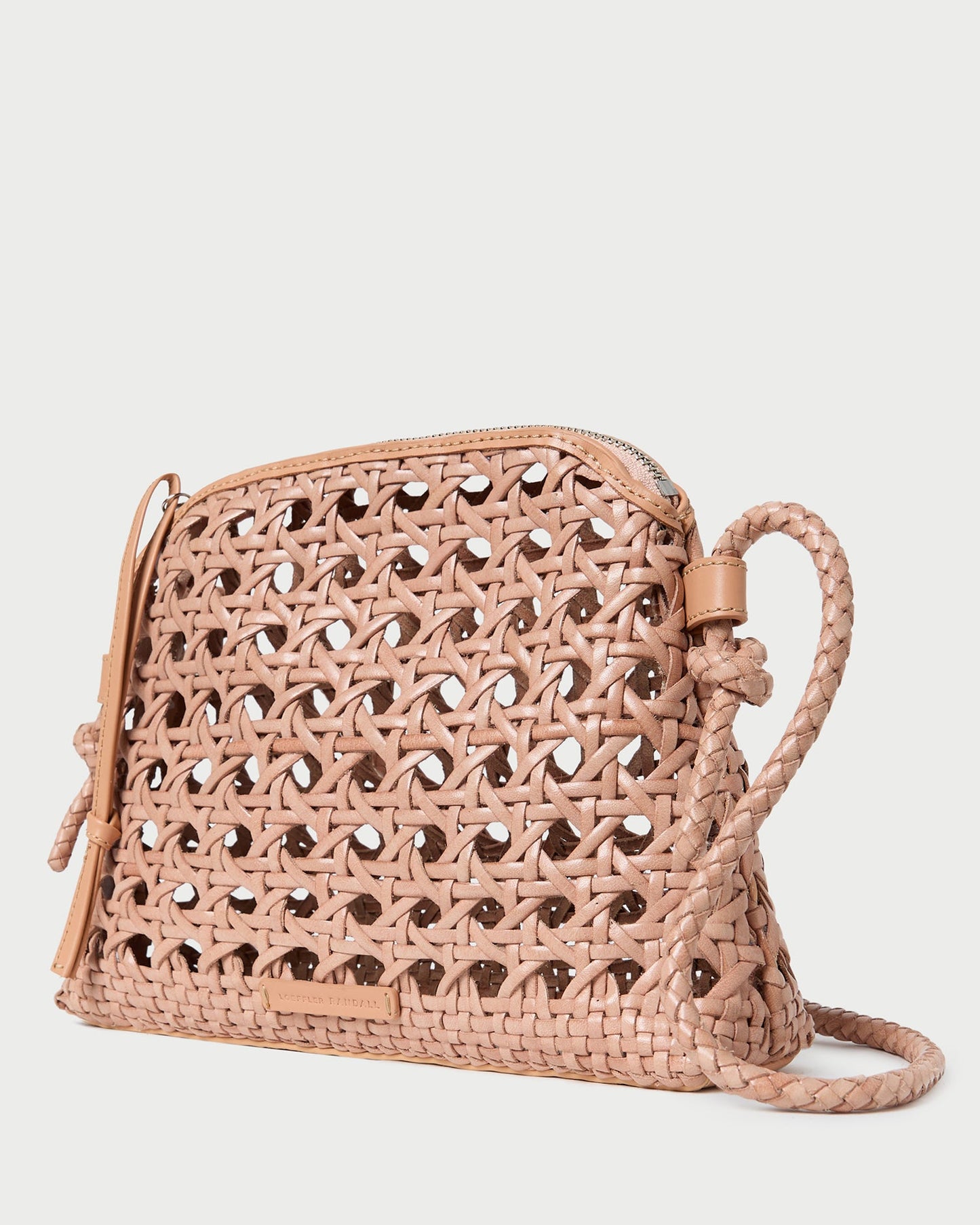 Sac bandoulière tissé Mallory Desert Sand