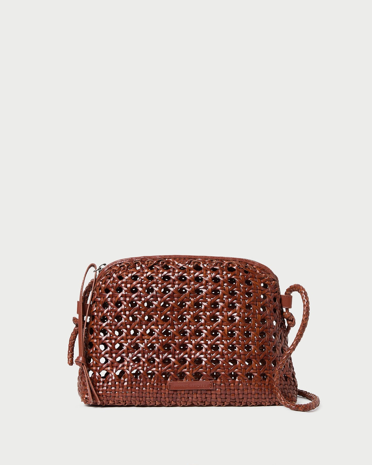 Sac bandoulière Mallory Saddle à tissage ouvert