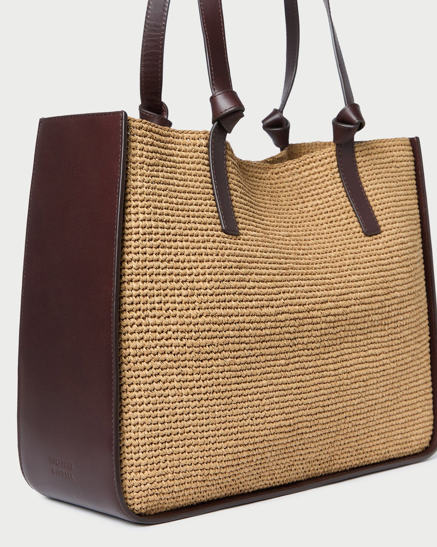 Sac fourre-tout au crochet Myra Brown/Espresso