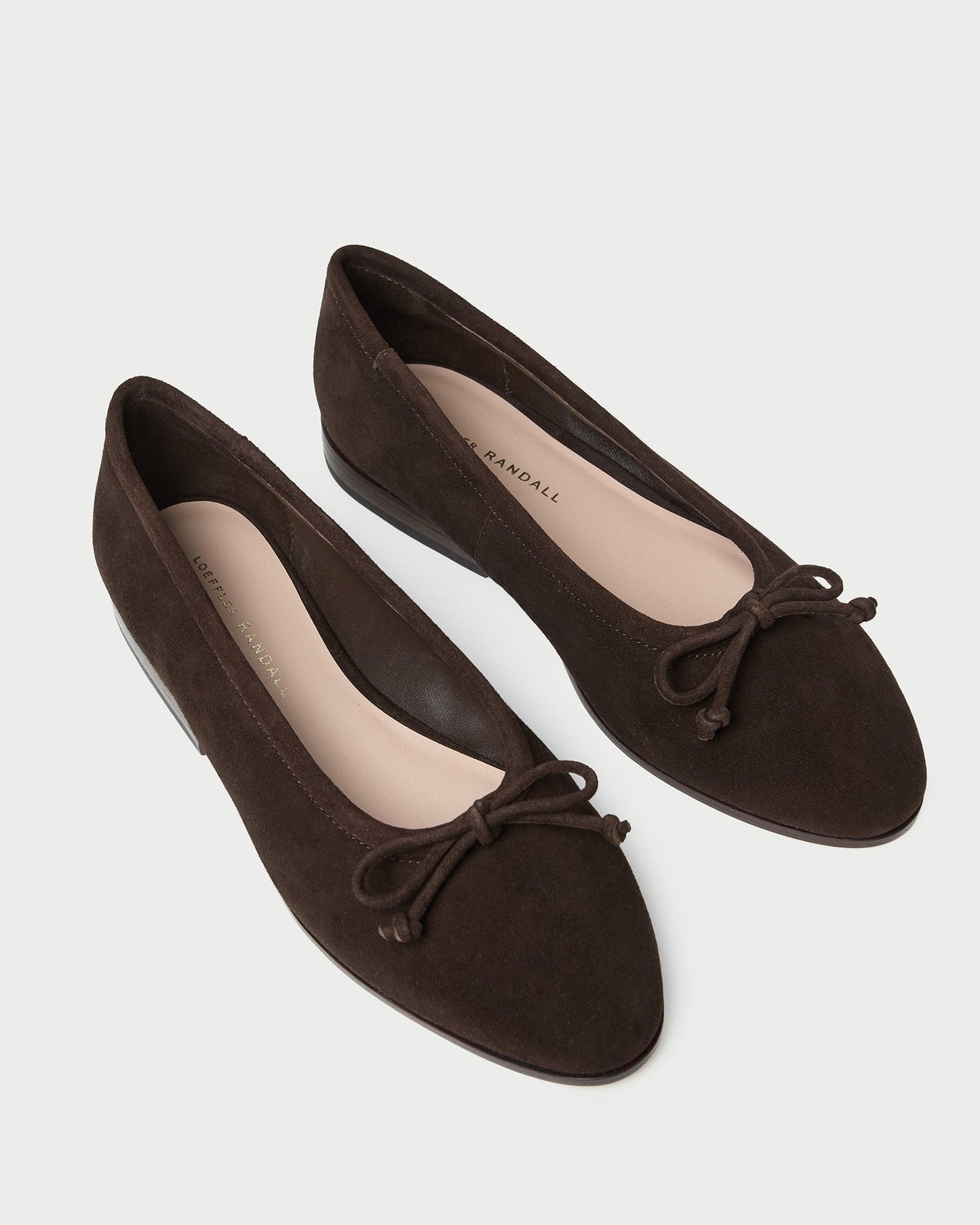 Ballerines en daim marron Noelle