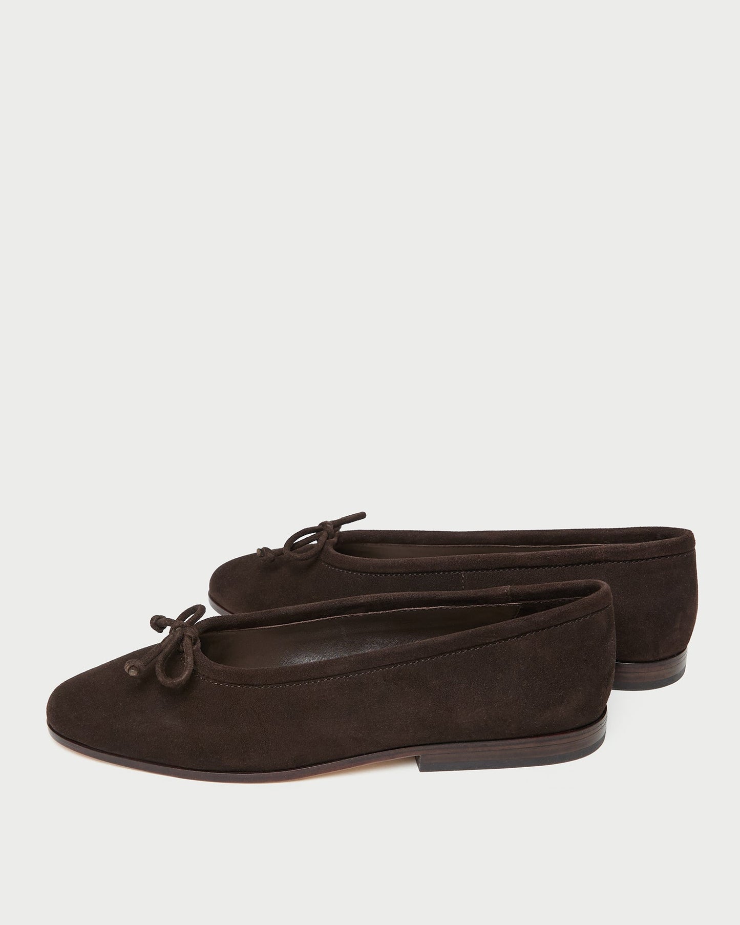 Ballerines en daim marron Noelle