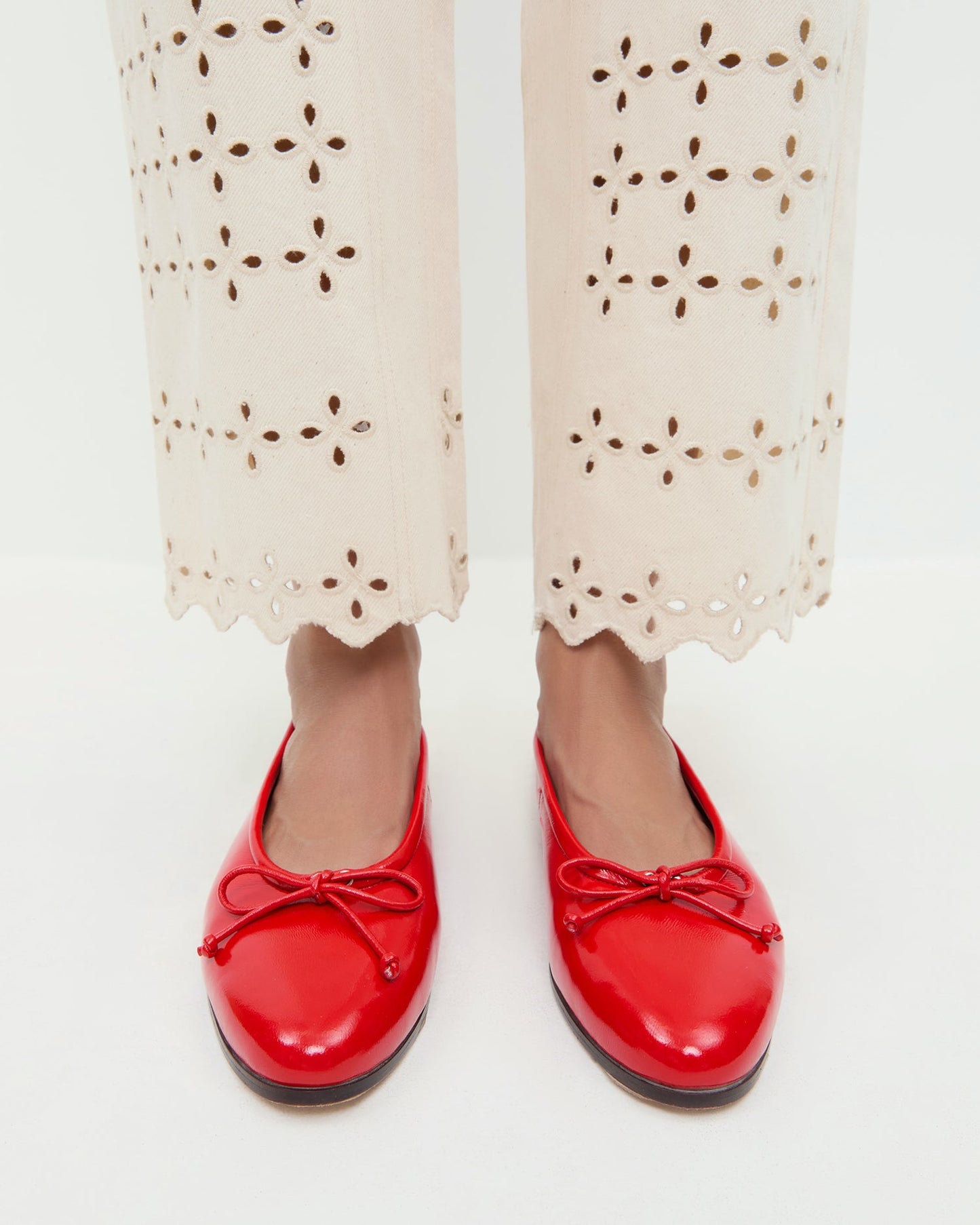 Ballerines rouges Noelle