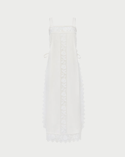 Robe à bordure en dentelle Poppy