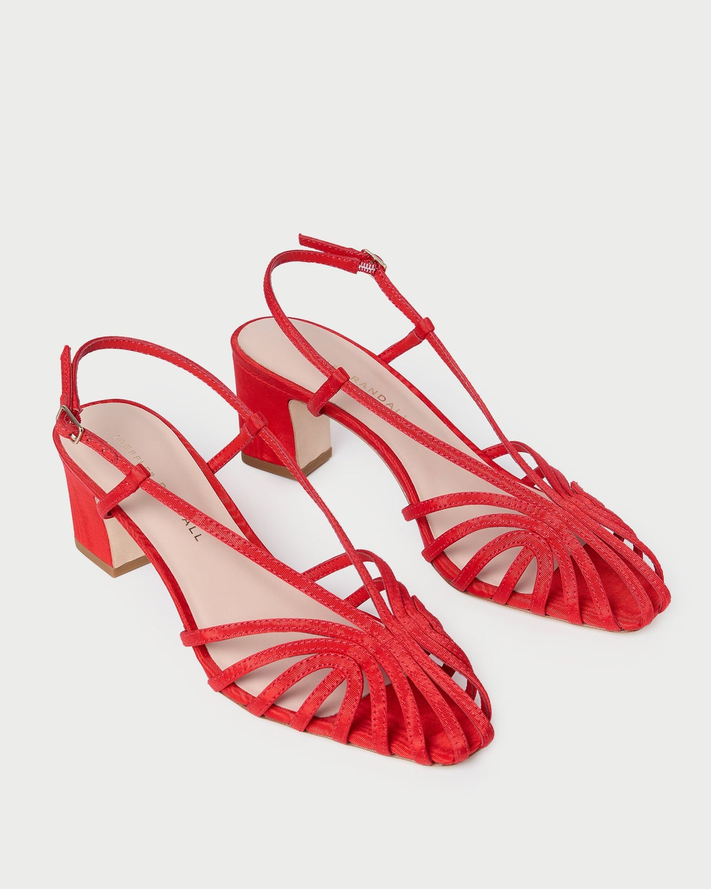 Sandale à talons Priscilla Red Moir