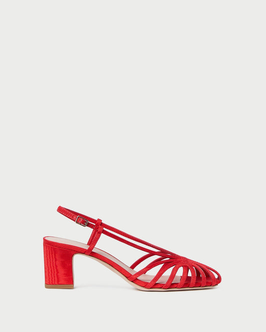 Sandale à talons Priscilla Red Moir