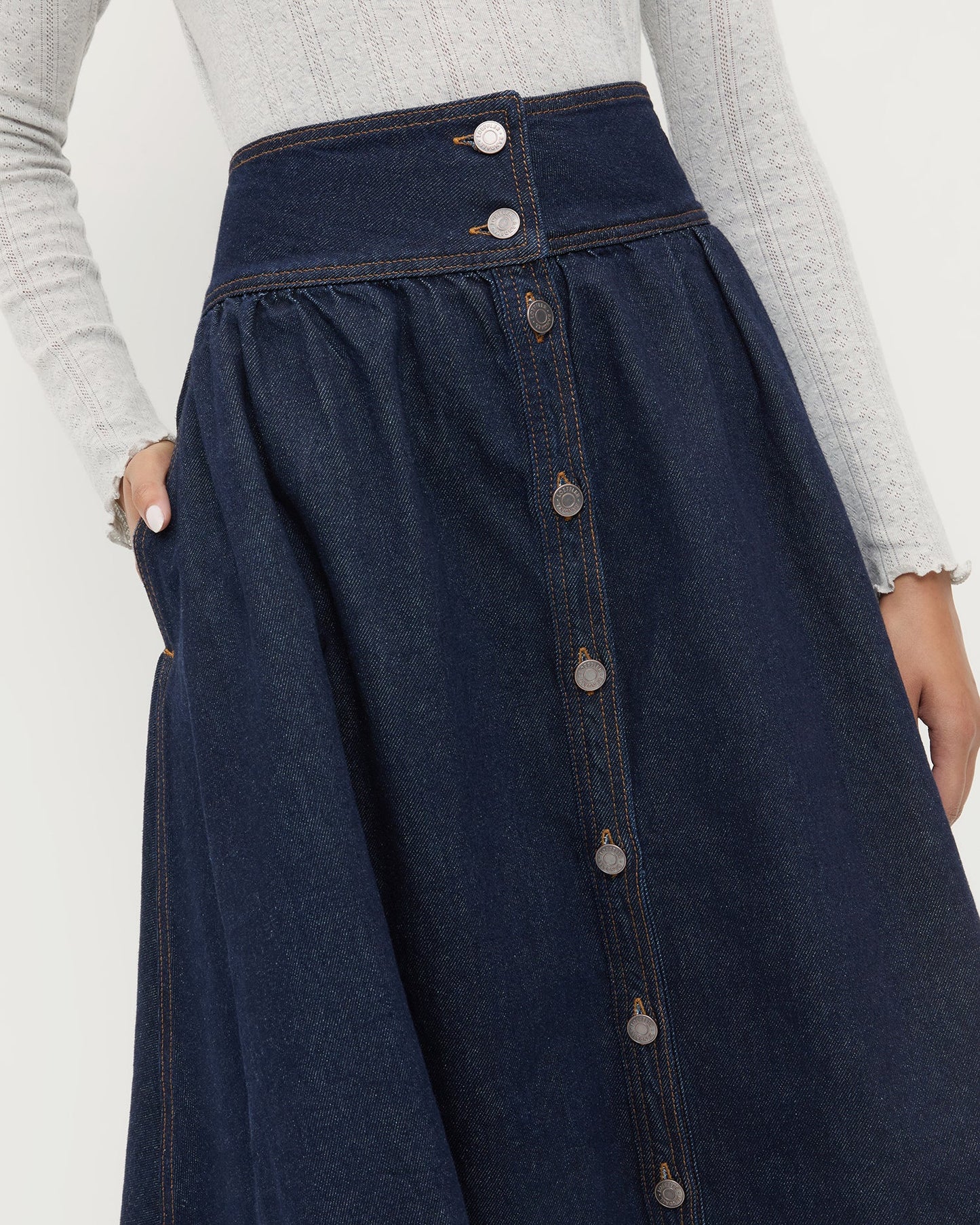 Jupe en jean Ruthie