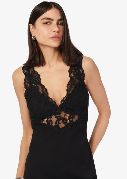 Robe courte Leoni noire