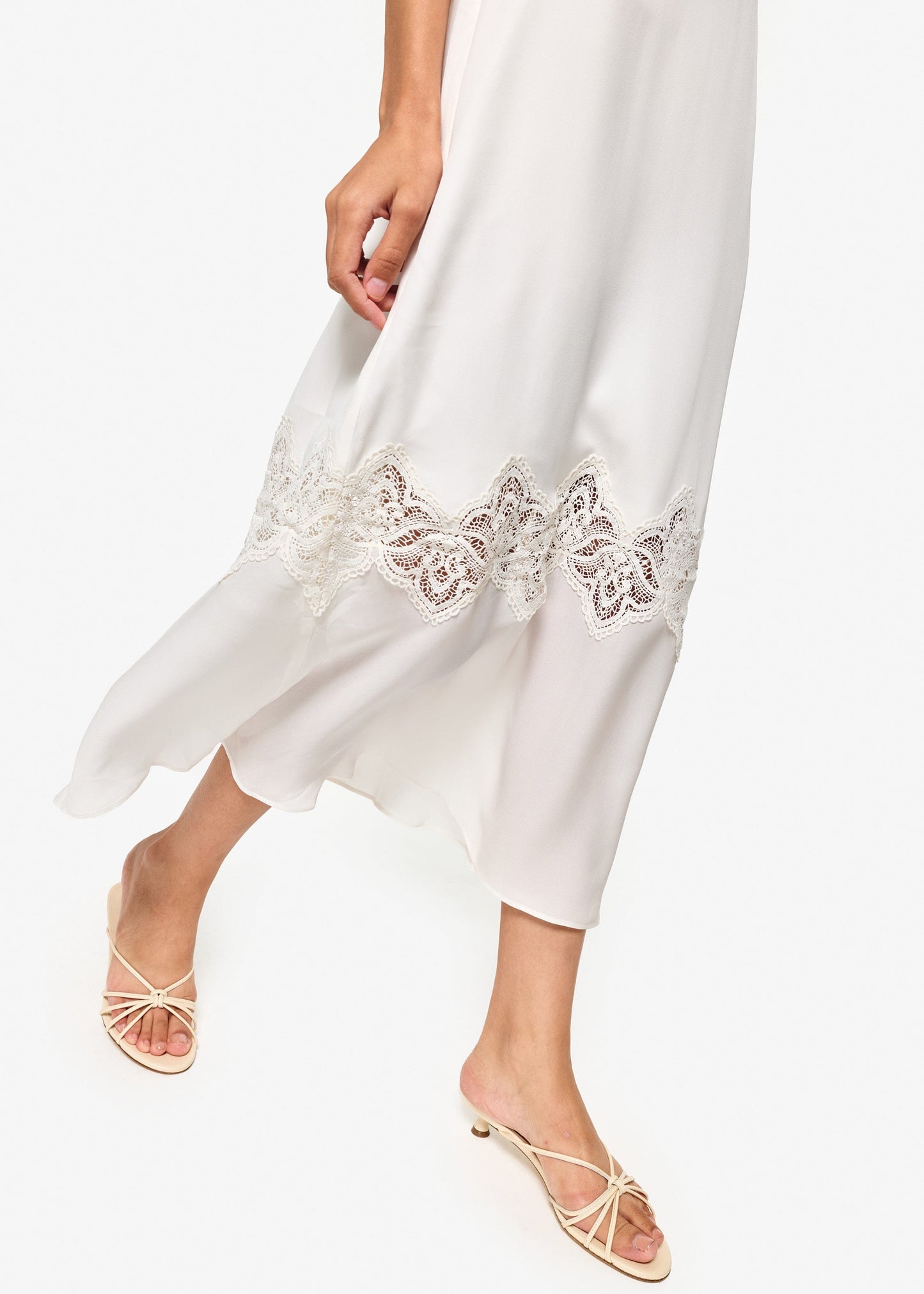 Robe midi Isadora Macadamia