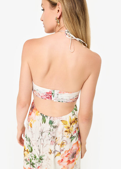Robe longue en mousseline Calliope Summer Solstice