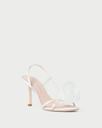 Sandale Steph Organza Rose
