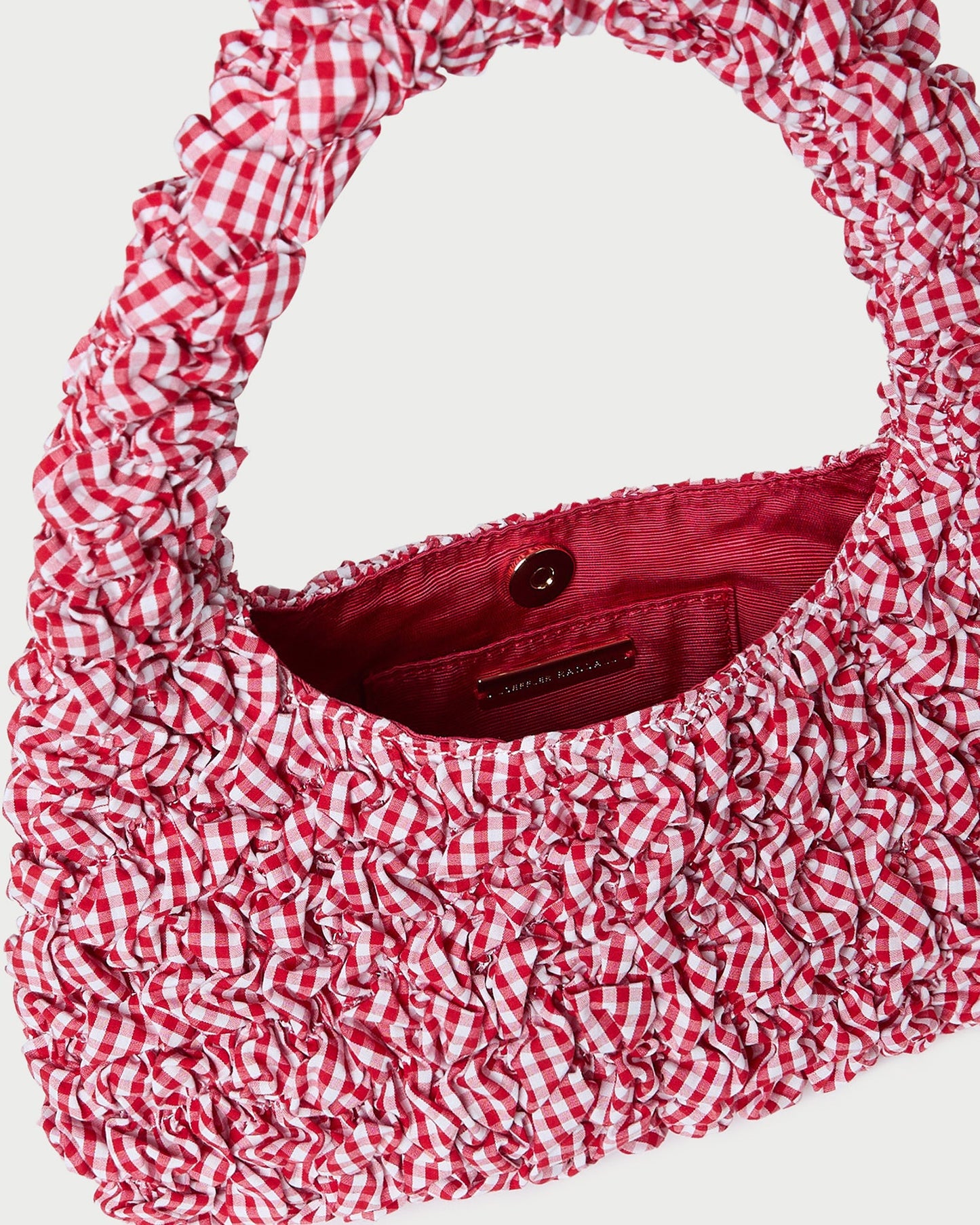 Mini sac hobo rouge Syd