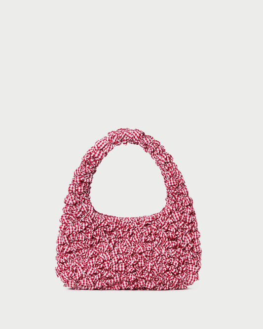 Mini sac hobo rouge Syd
