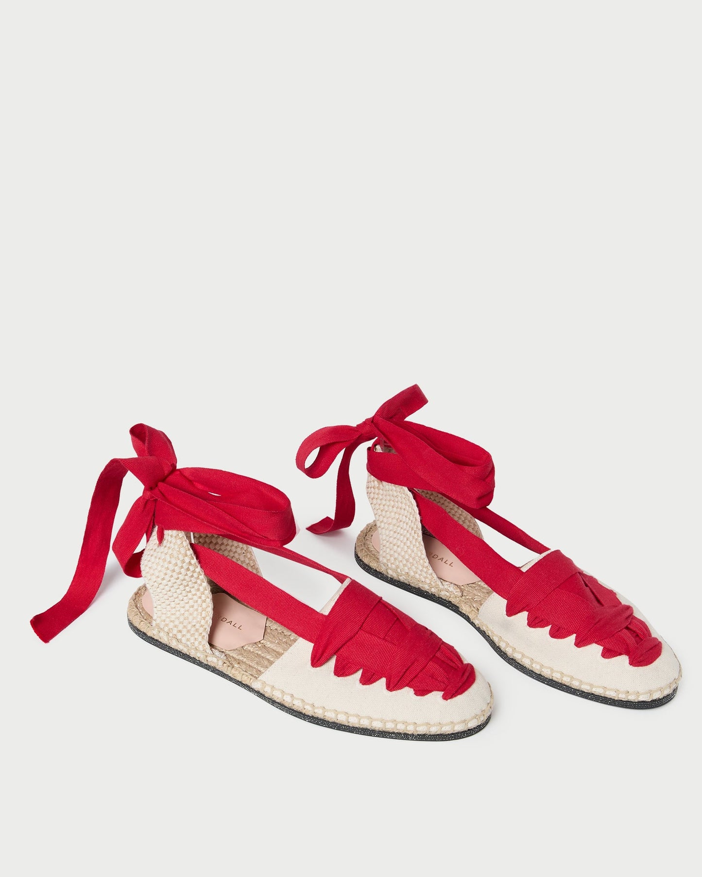 Wilson Espadrille Naturel/Rouge