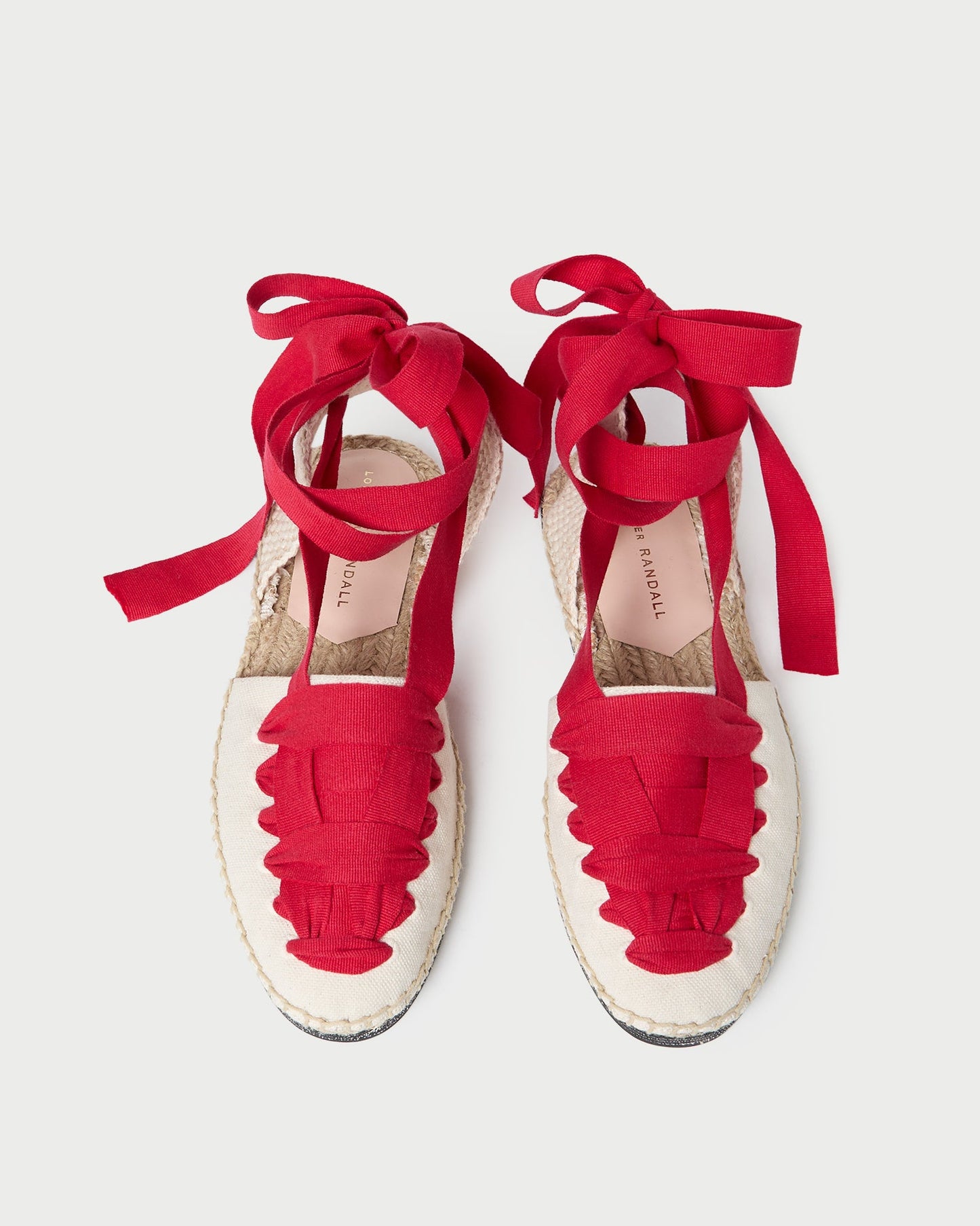 Wilson Espadrille Naturel/Rouge
